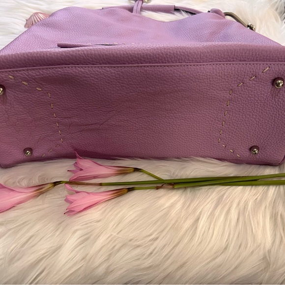 NWOT RARE BCBGMaxAzria🪻Luxurious Lilac Genuine Leather Hobo/Purse/Bag 💜 - Picture 13 of 16